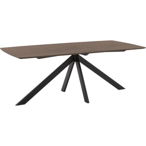 Goossens Excellent Eettafel Uniek, Semi rechthoekig 200 x 100 cm