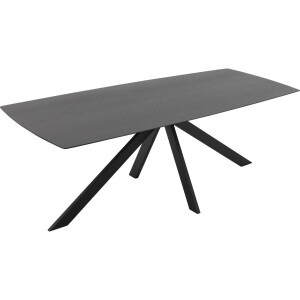 Goossens Excellent Eettafel Uniek, Semi rechthoekig 200 x 100 cm