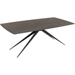 Goossens Excellent Eettafel Uniek, Semi rechthoekig 200 x 100 cm