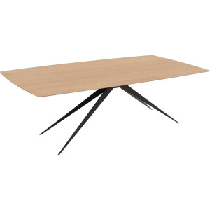 Goossens Excellent Eettafel Uniek, Semi rechthoekig 240 x 100 cm