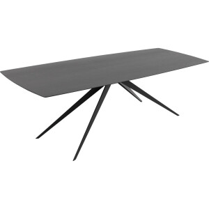 Goossens Excellent Eettafel Floyd, Semi rechthoekig 240 x 100 cm