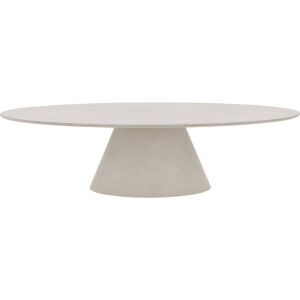 Goossens Eettafel Stone, Ovaal 290 x 120 cm