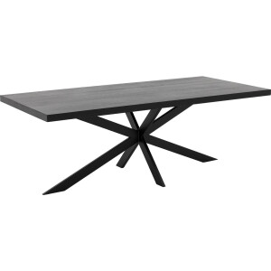 Goossens Eettafel Blade, Strak blad 220 x 100 cm 6 cm dik
