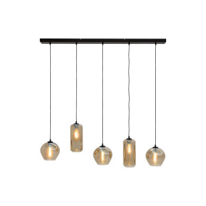 Goossens Hanglamp Devant, Hanglamp met 5 lichtpunten