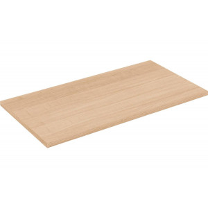 Goossens Legplank Wood Nature, Legplank 56,7 cm voor midden van 3 deurskast 180 cm breed