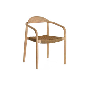 Kave Home Kave Home Tuinstoel Nina, Met arm