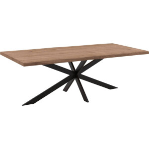 Goossens Eettafel Blade, Boomstamblad 240 x 100 cm 5 cm dik