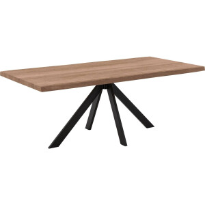 Goossens Eettafel Blade, Boomstamblad 200 x 100 cm 5 cm dik