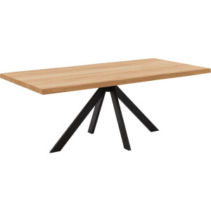 Goossens Eettafel Blade, Boomstamblad 260 x 100 cm 5 cm dik