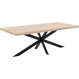 Goossens Eettafel Blade, Strak blad 240 x 100 cm 6 cm dik
