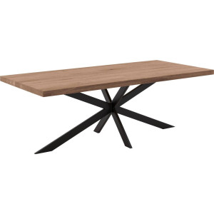 Goossens Eettafel Blade, Strak blad 220 x 100 cm 6 cm dik