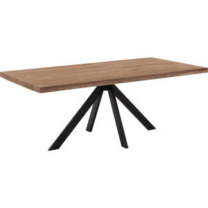Goossens Eettafel Blade, Strak blad 200 x 100 cm 6 cm dik