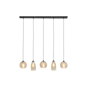 Goossens Hanglamp Soleil, Hanglamp met 5 lichtpunten