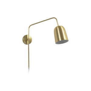 Kave Home Kave Home Audrie, Metalen wandlamp audrie met koperkleurige afwerking