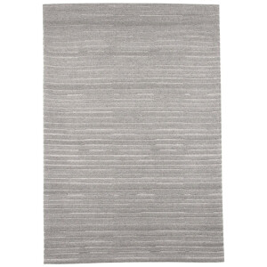 LABEL51 Vloerkleed Luxy Grijs Synthetisch 160x230 cm