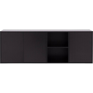 Goossens Basic Dressoir Madrid, 3 deuren met 2 open vakken