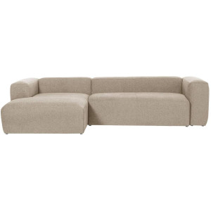 Kave Home Kave Home beige, hout, 3-zits,