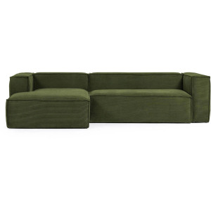 Kave Home Kave Home groen, hout, 3-zits,