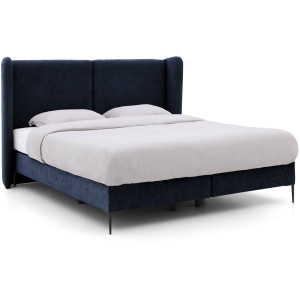 Goossens Boxspring Ease Classic Incl. Matras, Vlak 180 x 200 cm (=2x 90 x 200 cm) met hoofdbord + 2x matras shapes 1