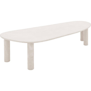 Goossens Eettafel Stone, Organisch 300 x 120 cm