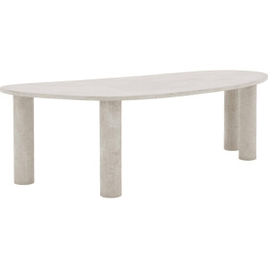 Goossens Eettafel Stone, Organisch 250 x 120 cm