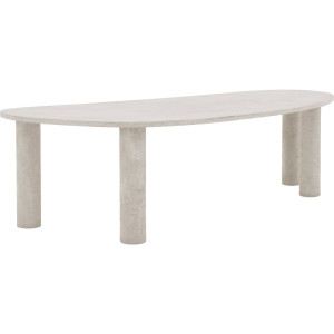 Goossens Eettafel Stone, Organisch 260 x 120 cm