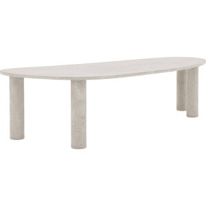 Goossens Eettafel Stone, Organisch 280 x 120 cm