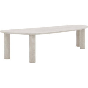 Goossens Eettafel Stone, Organisch 290 x 120 cm