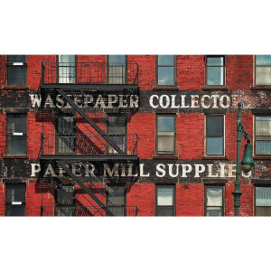 Goossens Schilderij City Red, 118 x 70 cm