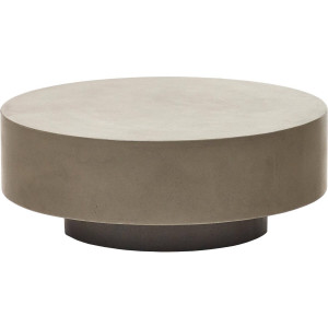 Kave Home Kave Home Salontafel Garbet, cement cement,, 80 x 30 x 80 cm