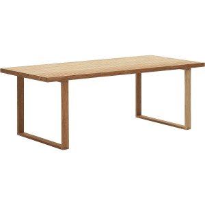 Kave Home Kave Home Tuintafel Canadell, Tuintafel 200 x 100 cm