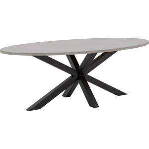 Goossens Eettafel Stone, Ovaal 240 x 120 cm