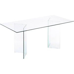 Kave Home Kave Home Burano, Burano glazen tafel 180 x 90 cm