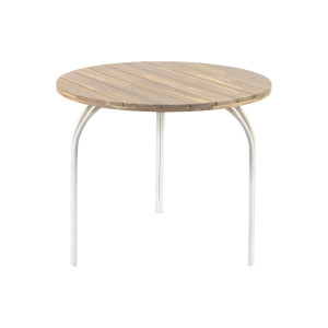 Kave Home Kave Home Tuinmeubel Cailin, Tuintafel rond 90 cm