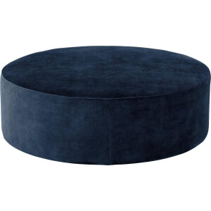 Goossens Poef Arendal, Poef ø 100 cm - 41 cm hoog