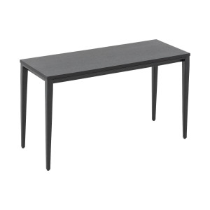 Goossens Salontafel Dexter rechthoekig, essenhout zwart, elegant chic, 82 x 45 x 32 cm