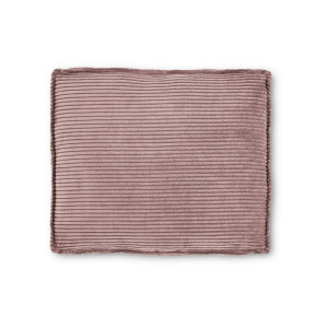 Kave Home Kave Home Bank Blok, Blok kussen in roze corduroy met brede naad, 50 x 60 cm (mtk0144)