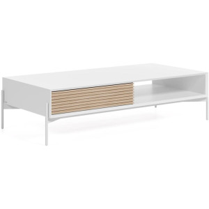 Kave Home Kave Home Tv Meubel Marielle rechthoekig, hout wit,, 147 x 37 x 70 cm