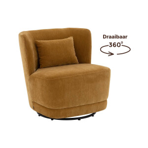 Goossens Draaifauteuil Ted, Draaifauteuil