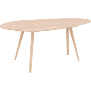 Goossens Eettafel Ferry, Organisch 260 x 130 cm