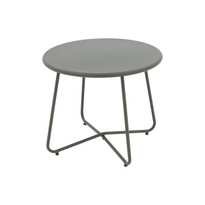 Goossens Salontafel Must, aluminium groen,, 60 x 50 x 60 cm