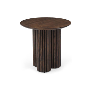 Goossens Basic Bijzettafel Melani, hout eiken bruin,, 60 x 55 x 60 cm