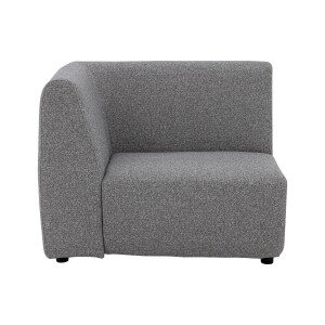 Goossens Loungebank Elements grijs, buitenstof,