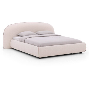 Goossens Gestoffeerd Bedframe Venus, 140 x 210 cm