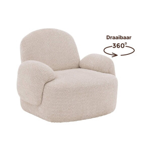 Goossens Draaifauteuil Nomi, Draaifauteuil