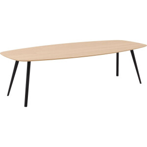 Goossens Eettafel Otranto, Semi ovaal 300 x 130 cm