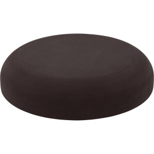 Goossens Salontafel Mushroom rond, leefbeton bruin, urban industrieel, 100 x 30 x 100 cm