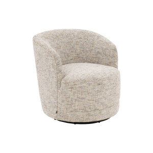 Goossens Draaifauteuil Milk, Draaifauteuil