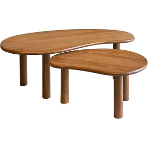 Goossens Salontafel Elan organisch, hout mango bruin,, 110 x 39 x 60 cm