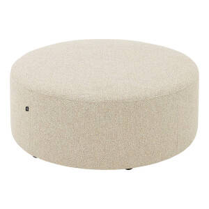 Goossens Poef Arendal, Poef ø 100 cm - 41 cm hoog